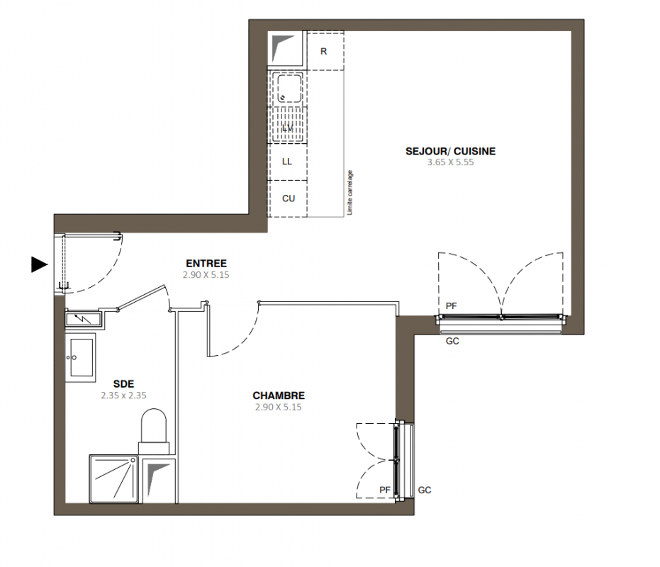 Plan du lot