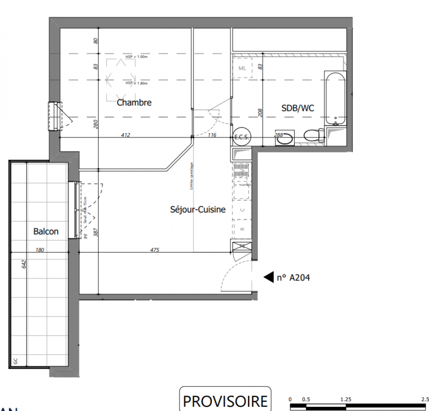 Plan du lot