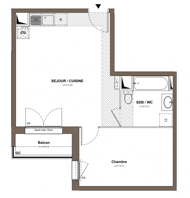 Plan du lot