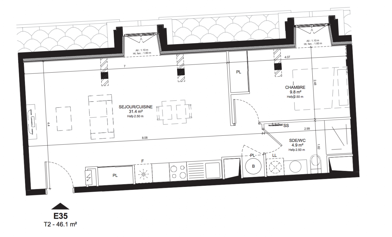 Plan du lot