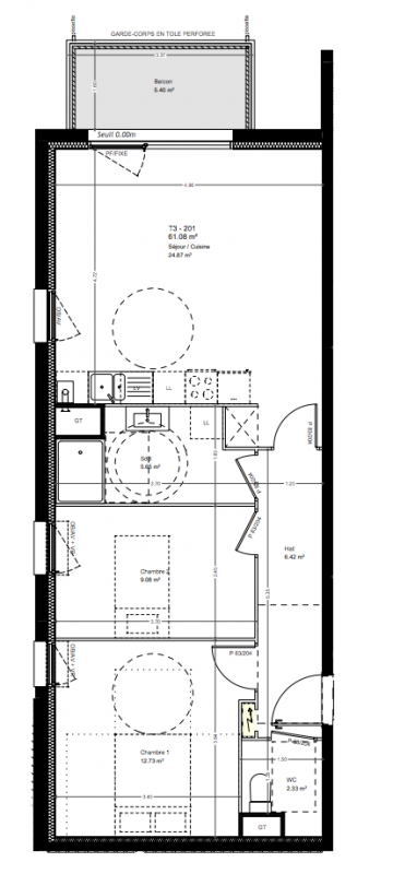 Plan du lot