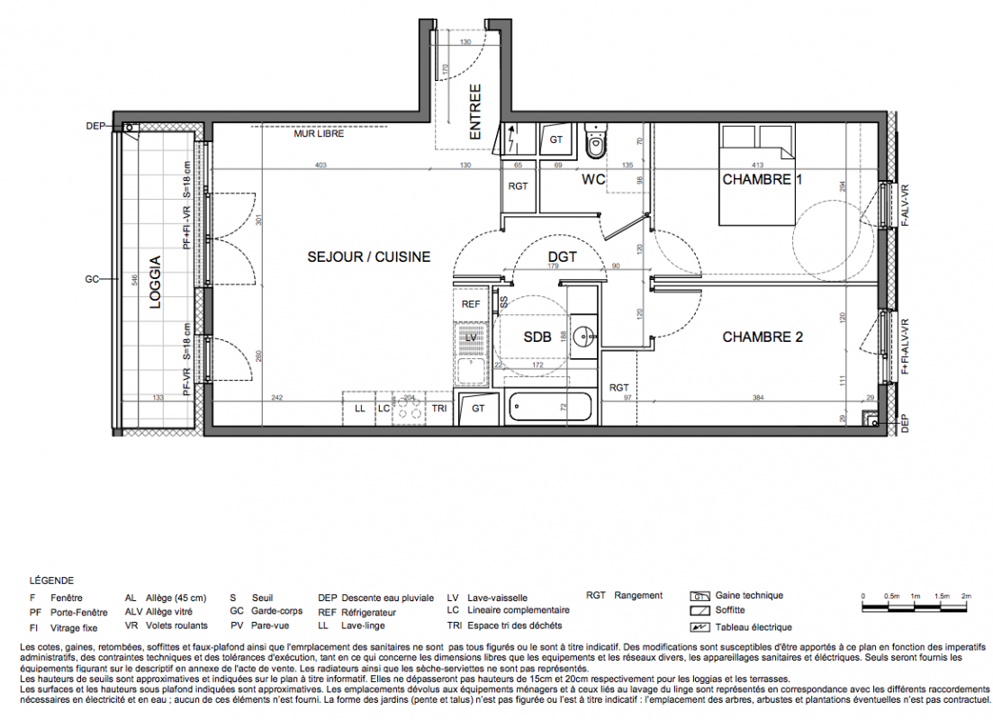 Plan du lot