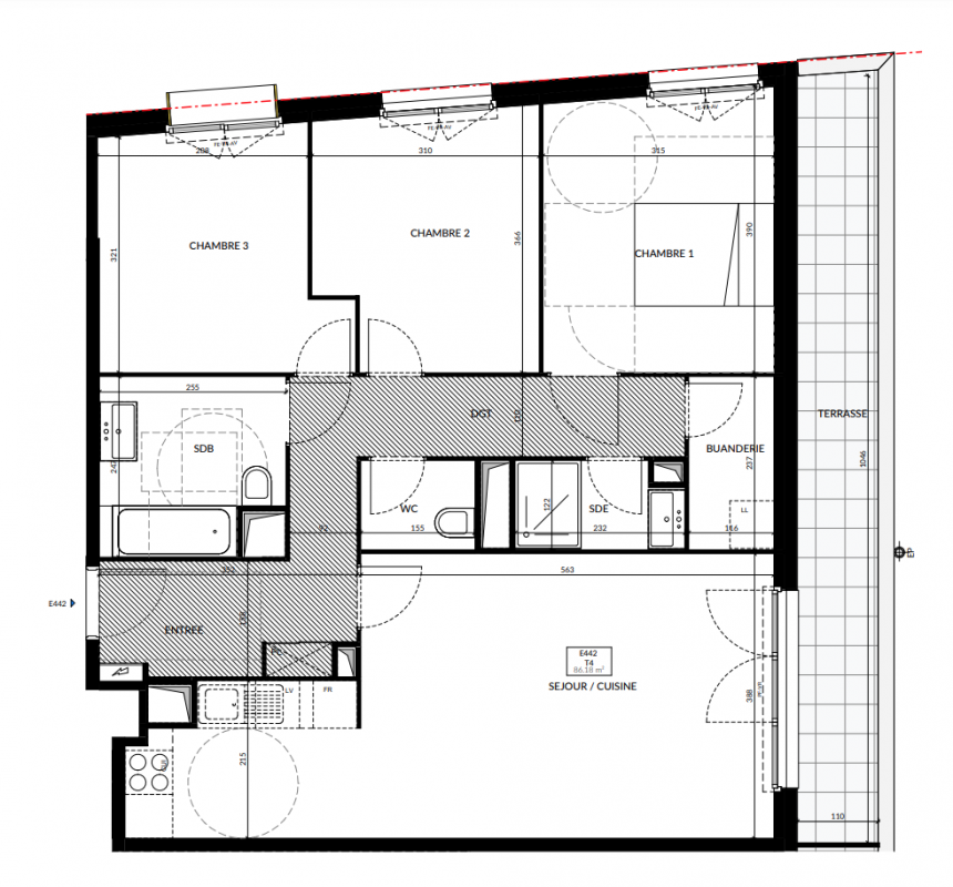 Plan du lot