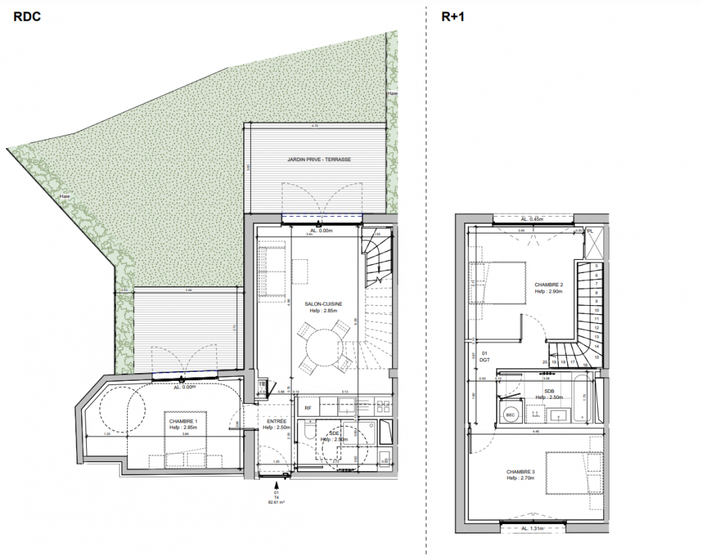 Plan du lot