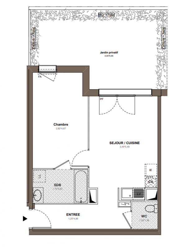 Plan du lot
