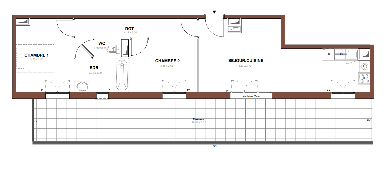 Plan du lot