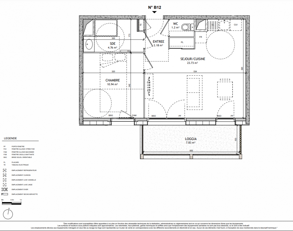 Plan du lot