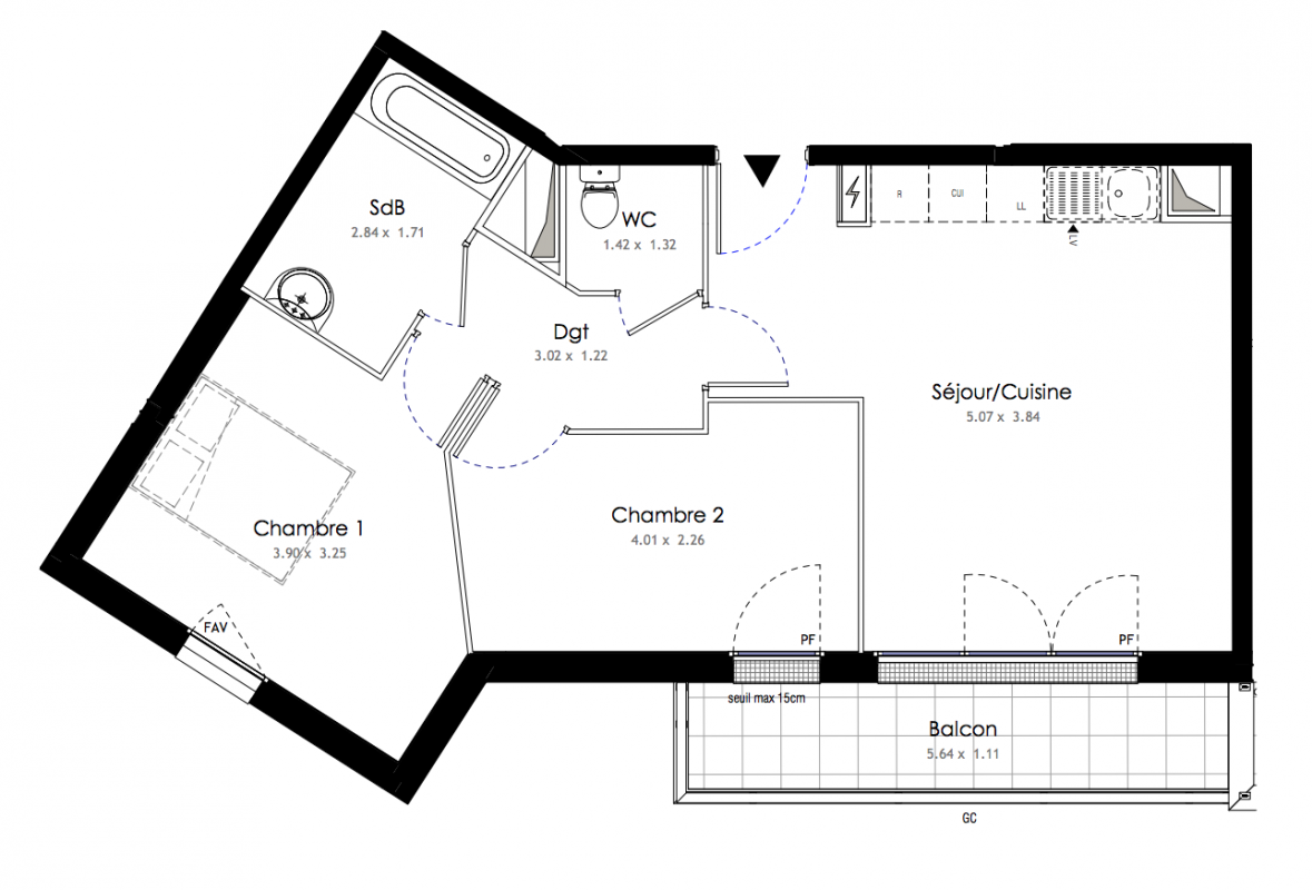 Plan du lot