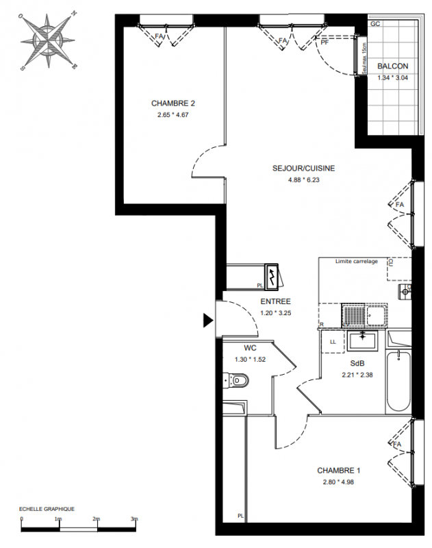 Plan du lot