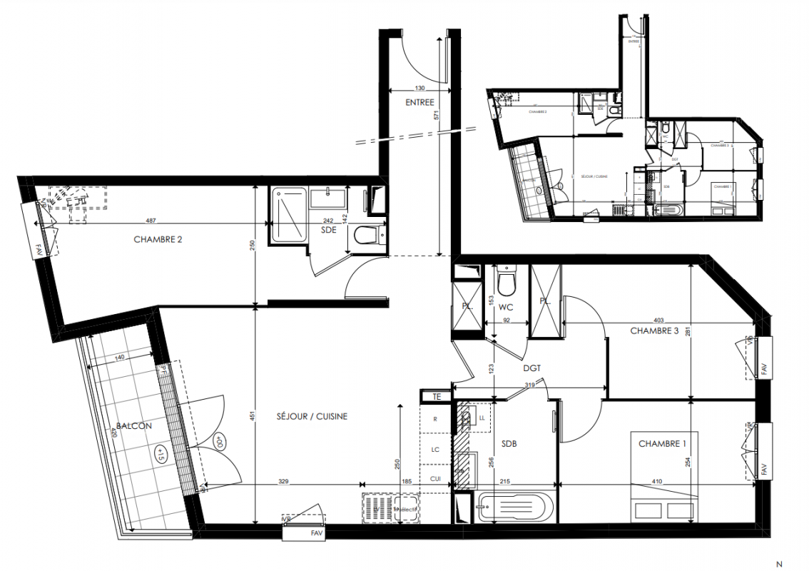 Plan du lot