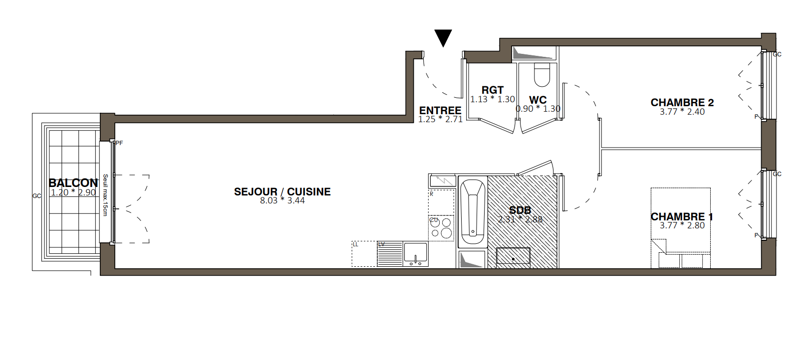 Plan du lot