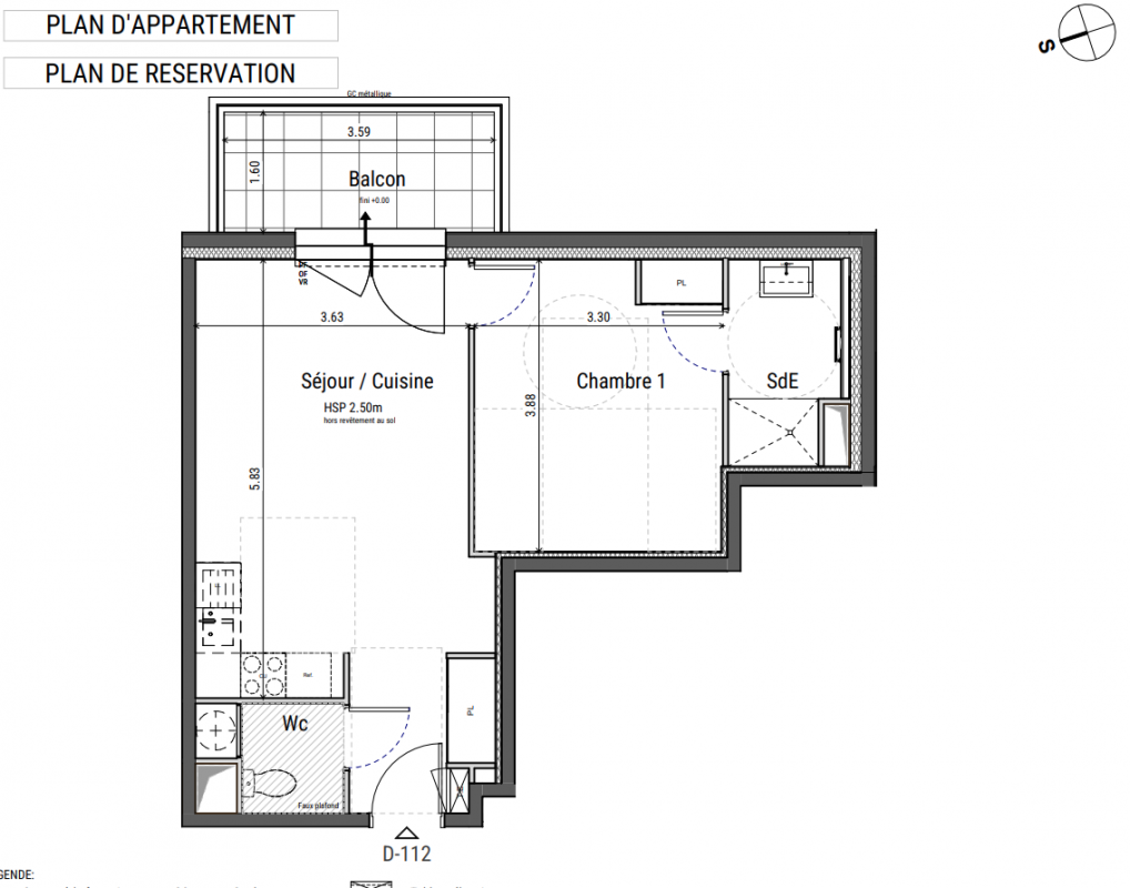 Plan du lot
