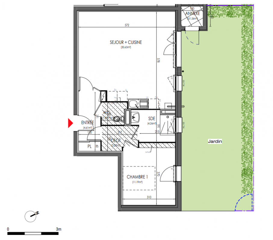 Plan du lot