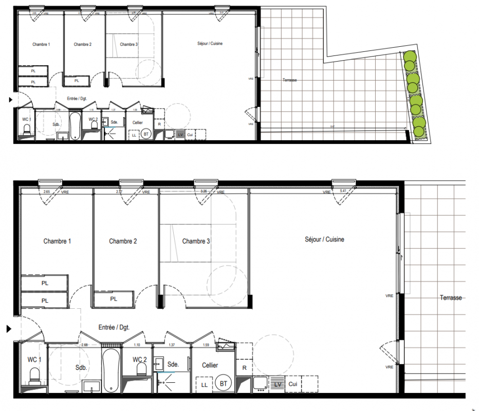 Plan du lot
