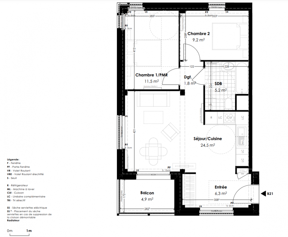 Plan du lot