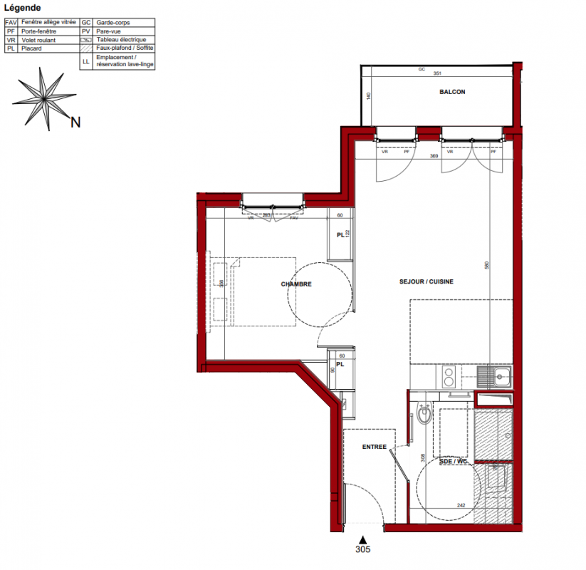 Plan du lot