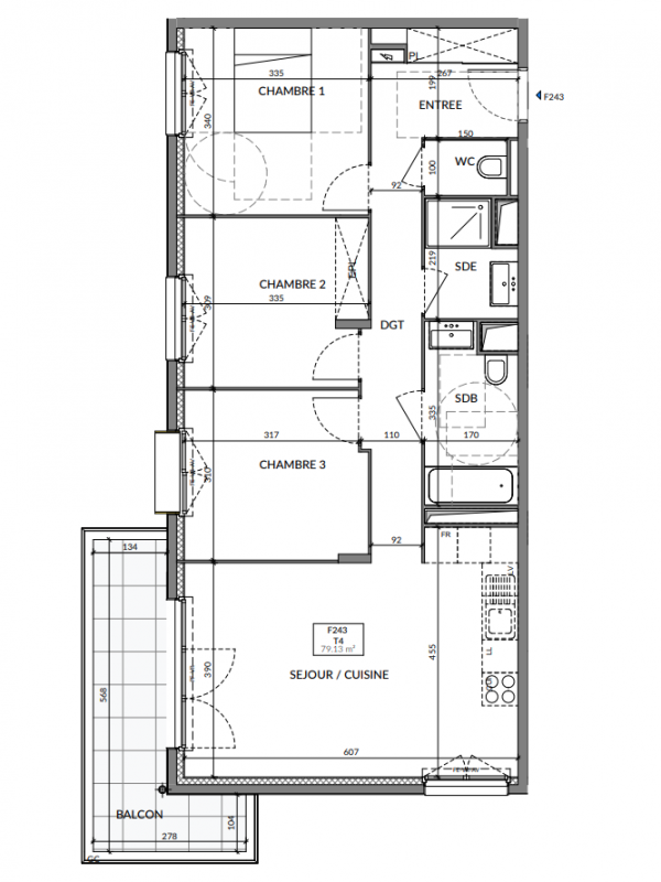Plan du lot