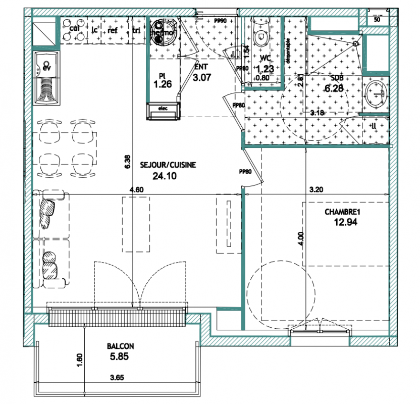 Plan du lot