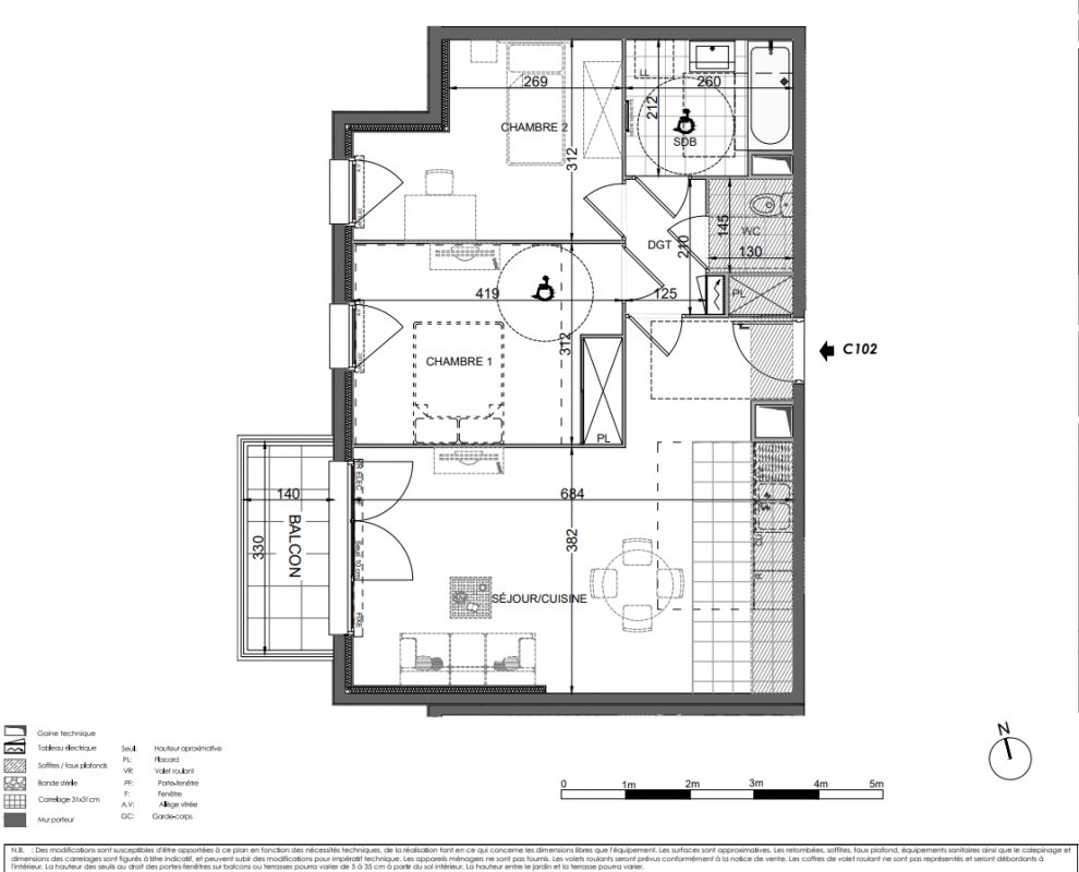 Plan du lot