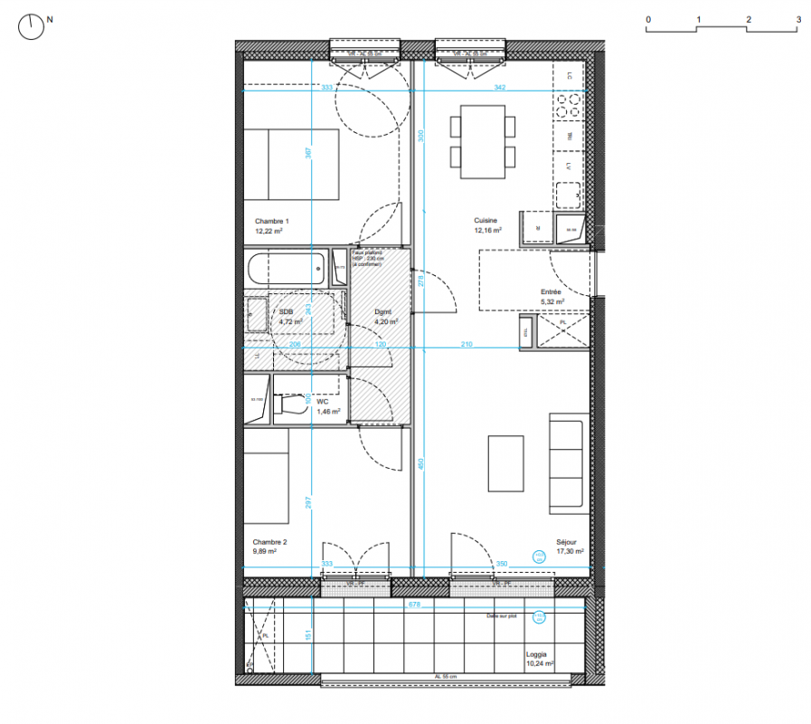 Plan du lot