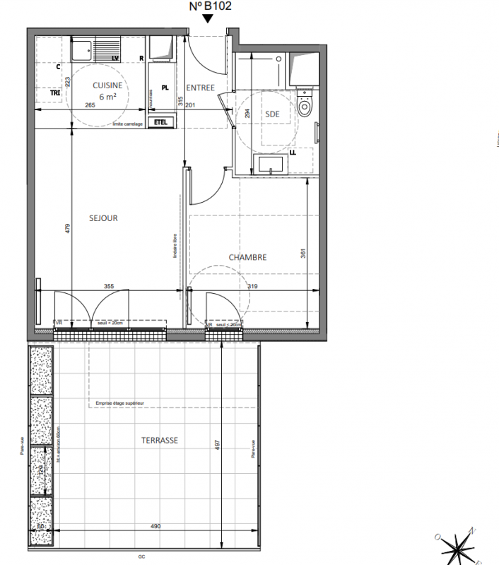 Plan du lot