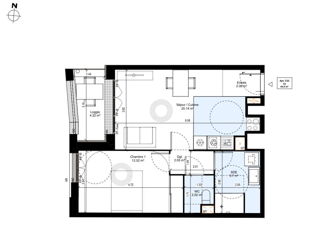 Plan du lot