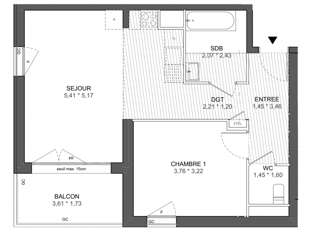 Plan du lot