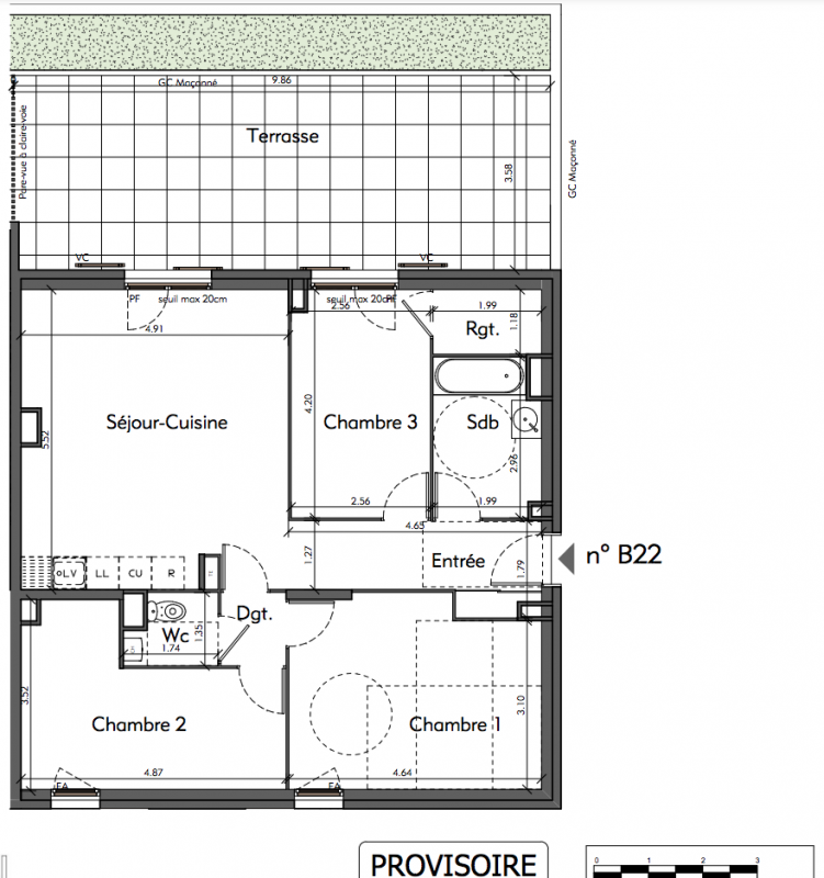 Plan du lot