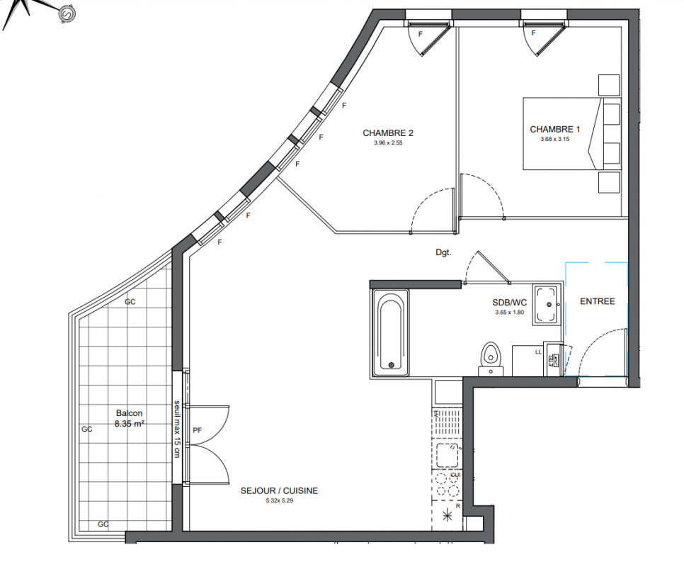 Plan du lot