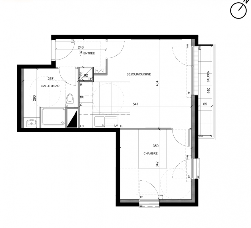 Plan du lot