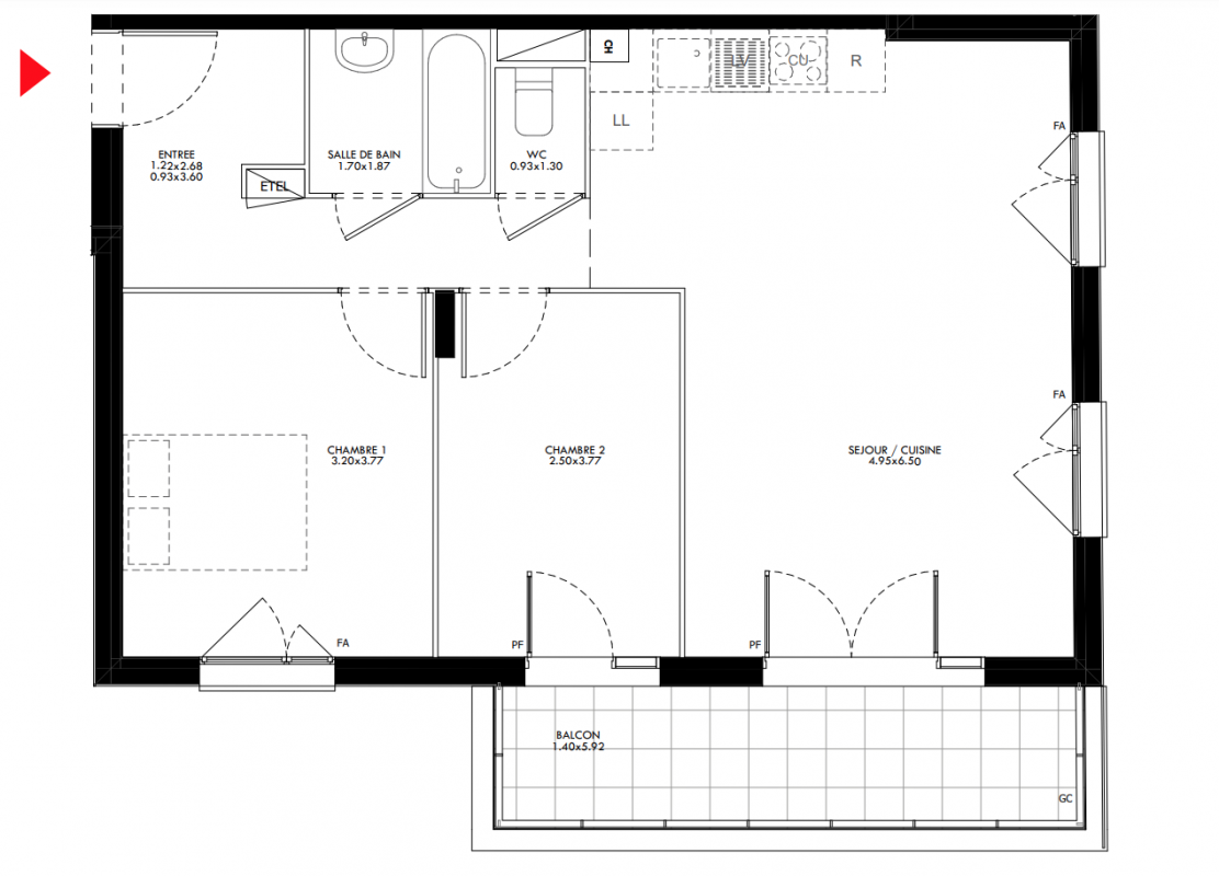 Plan du lot