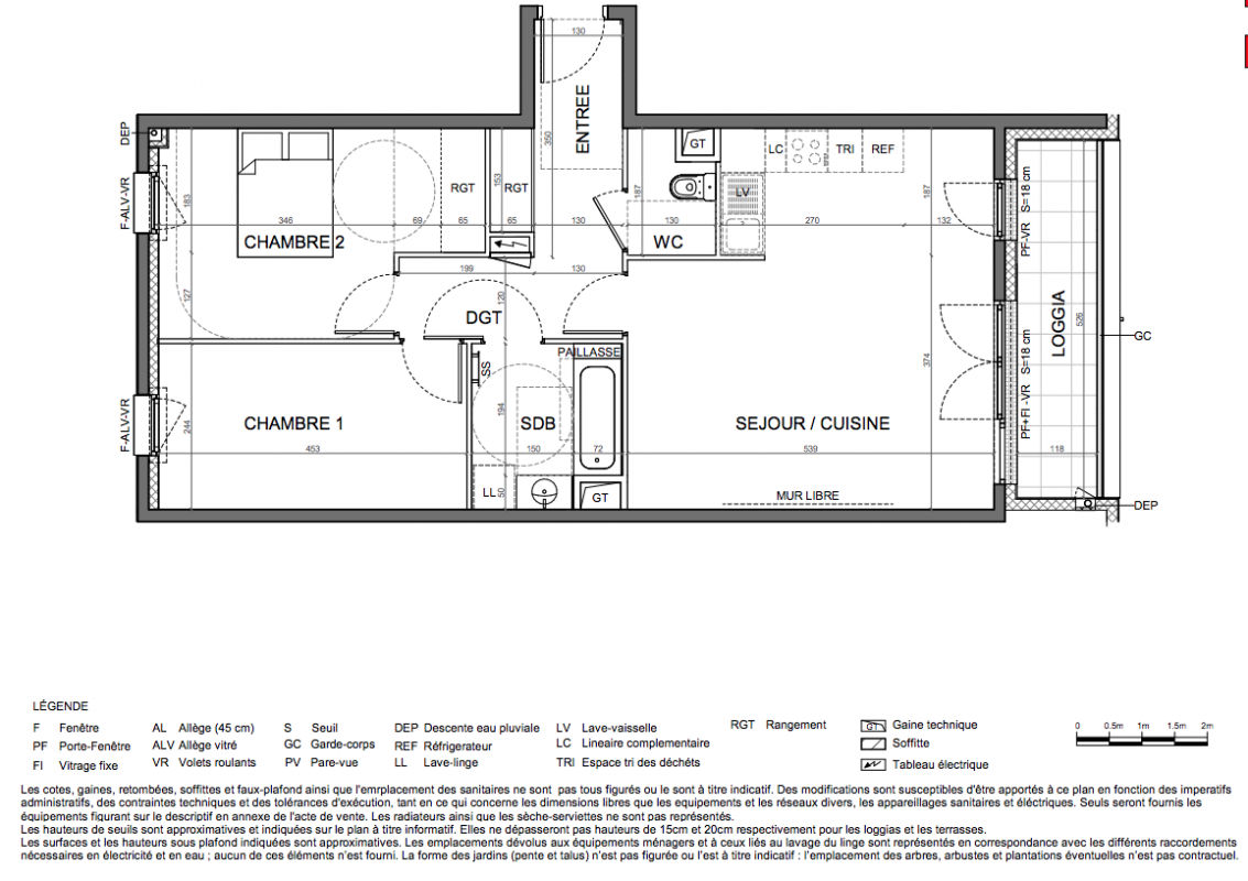 Plan du lot