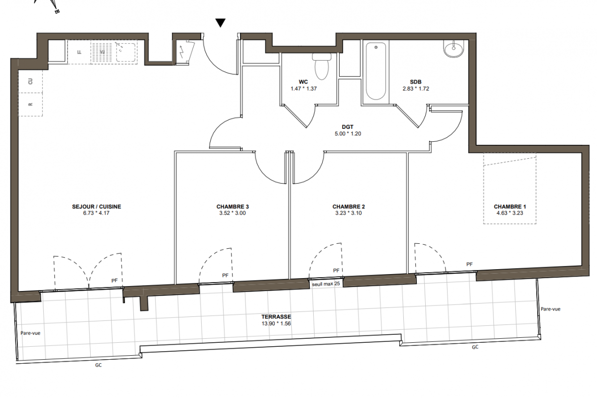 Plan du lot