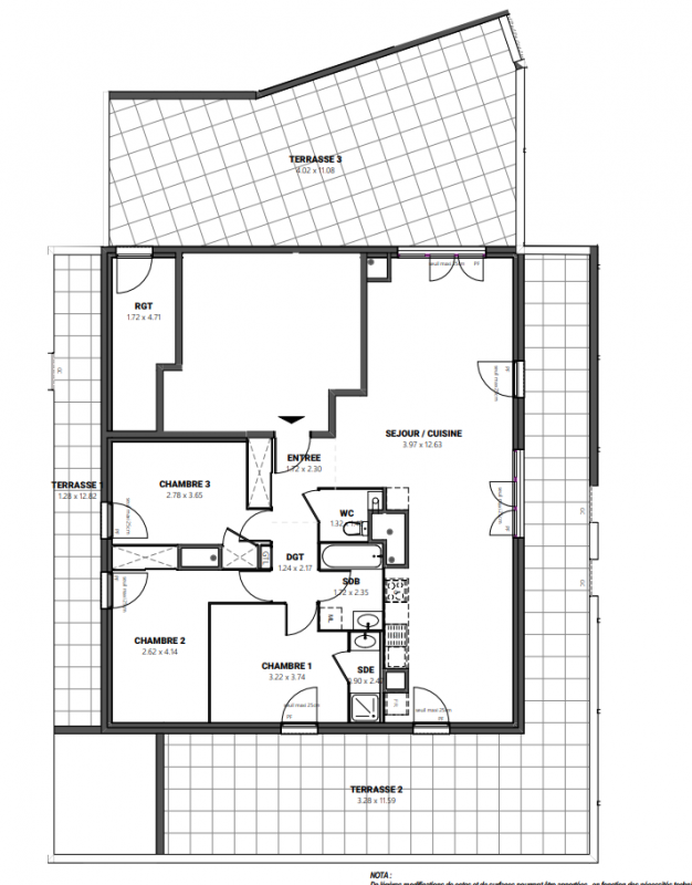 Plan du lot