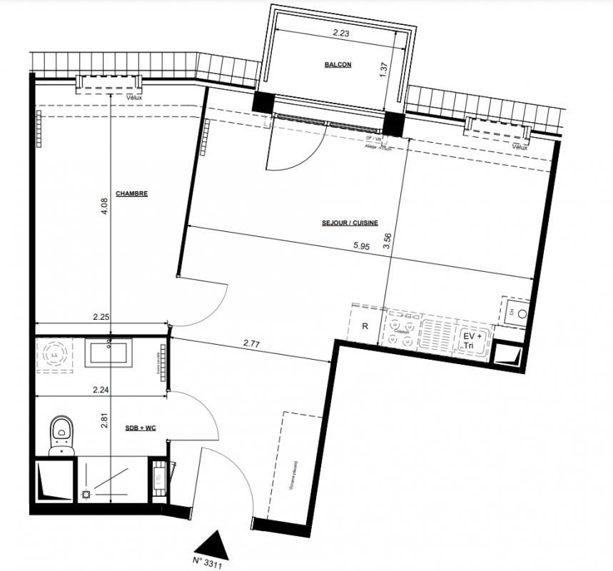 Plan du lot