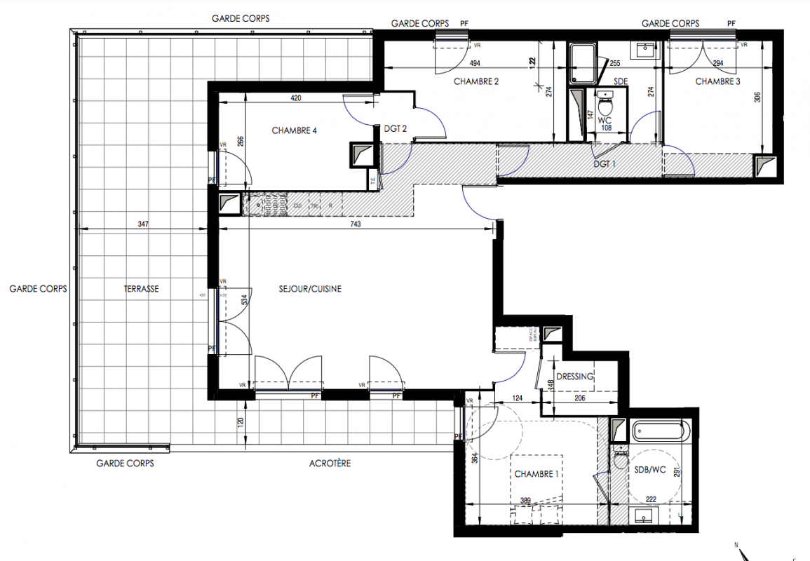 Plan du lot