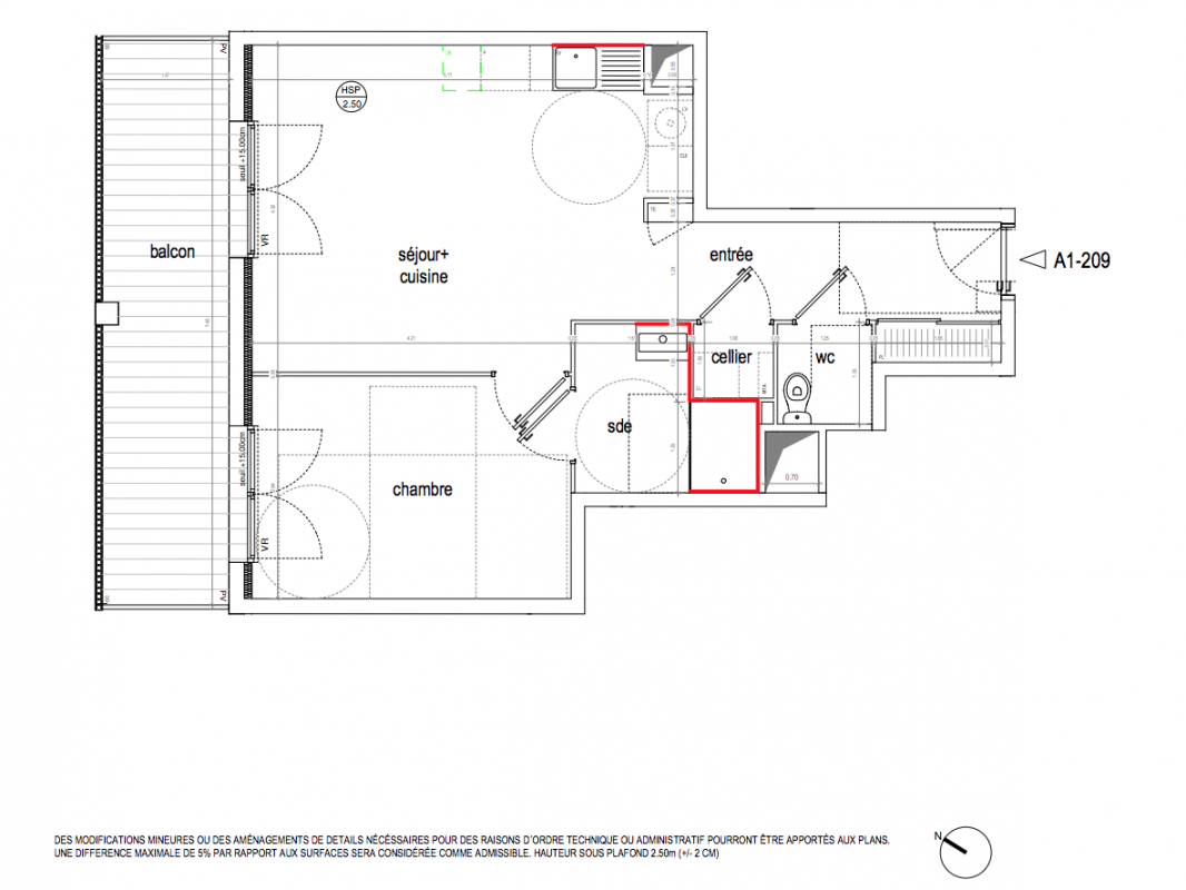 Plan du lot