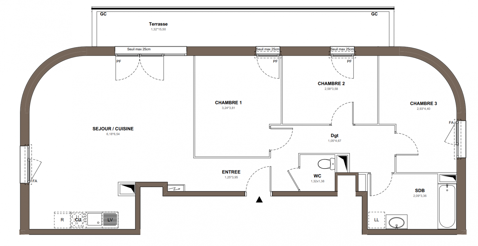 Plan du lot