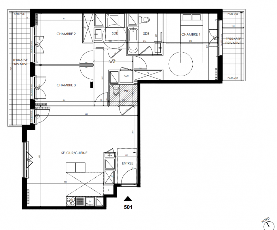 Plan du lot