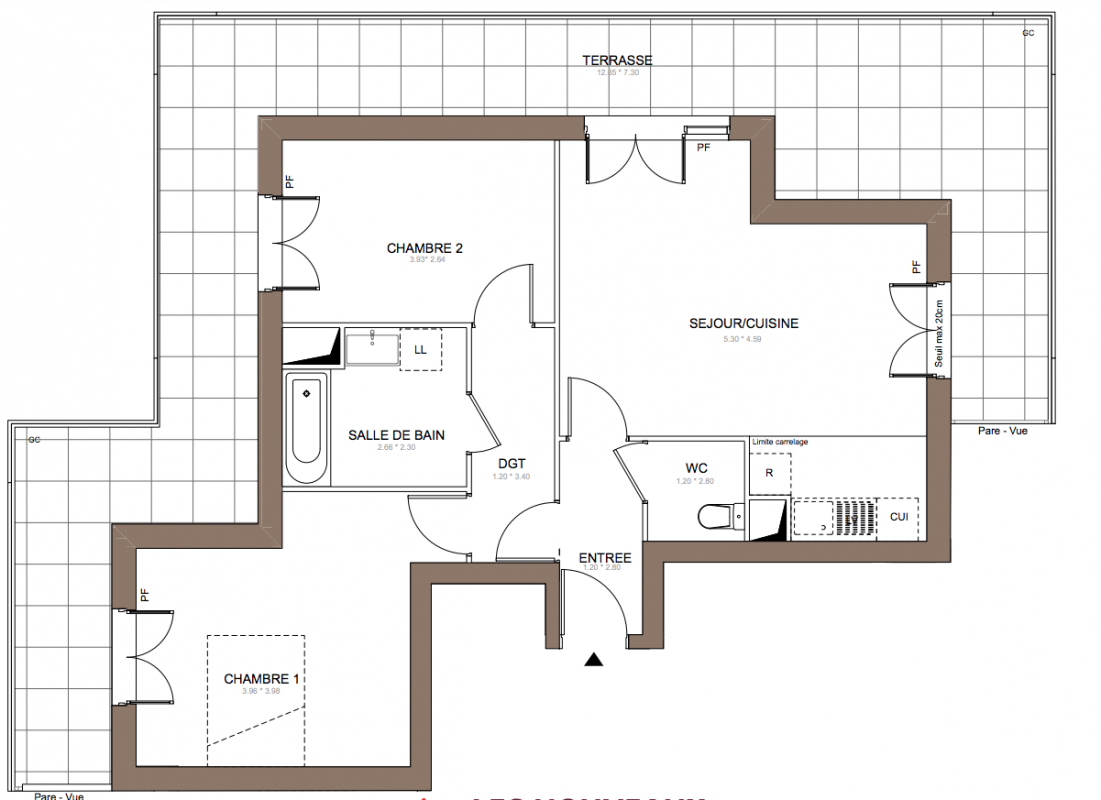Plan du lot
