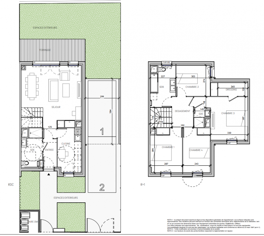 Plan du lot