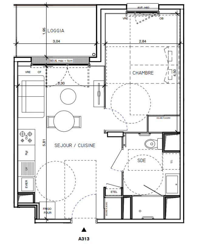 Plan du lot
