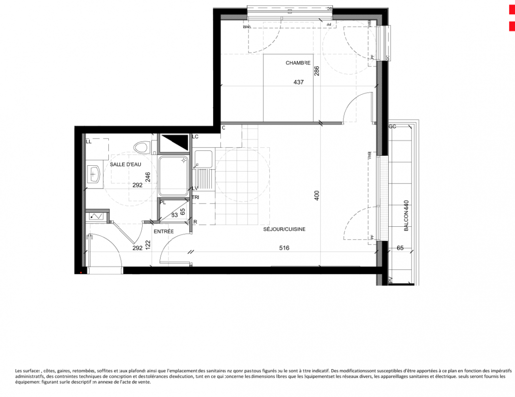 Plan du lot