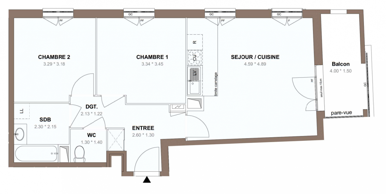 Plan du lot