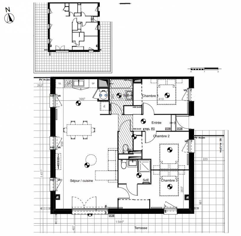 Plan du lot