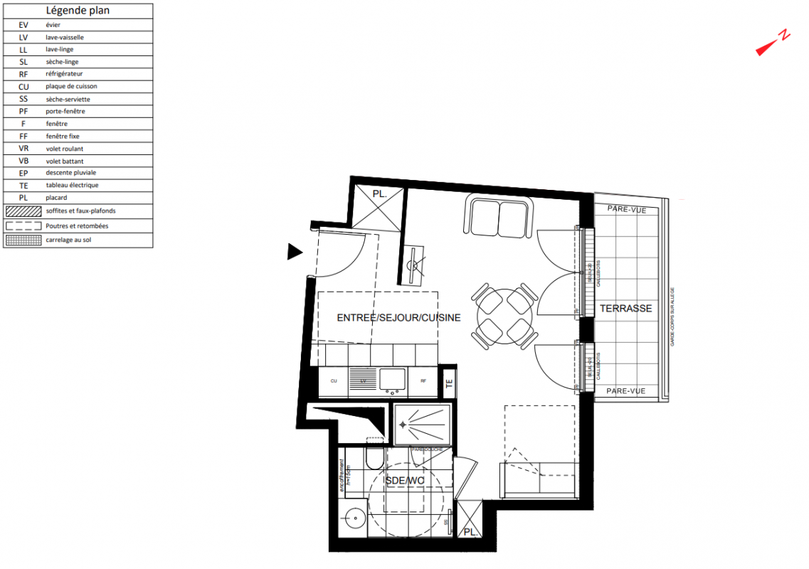 Plan du lot