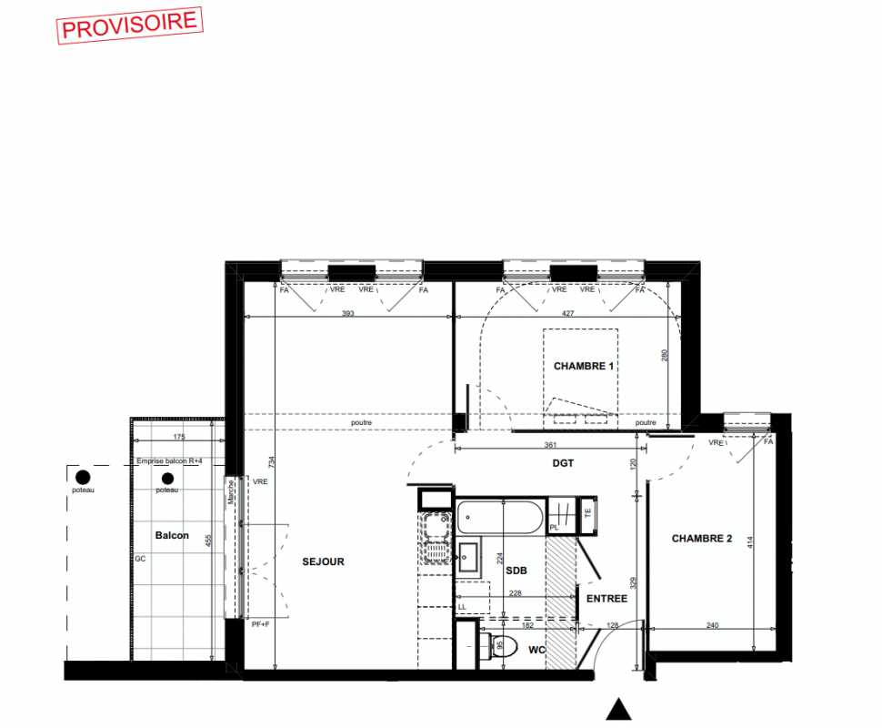 Plan du lot