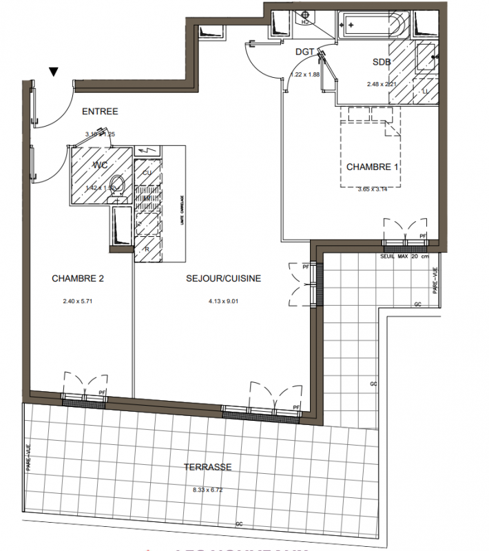 Plan du lot