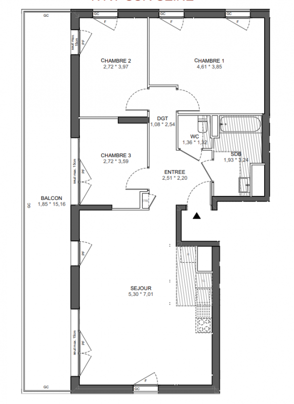 Plan du lot