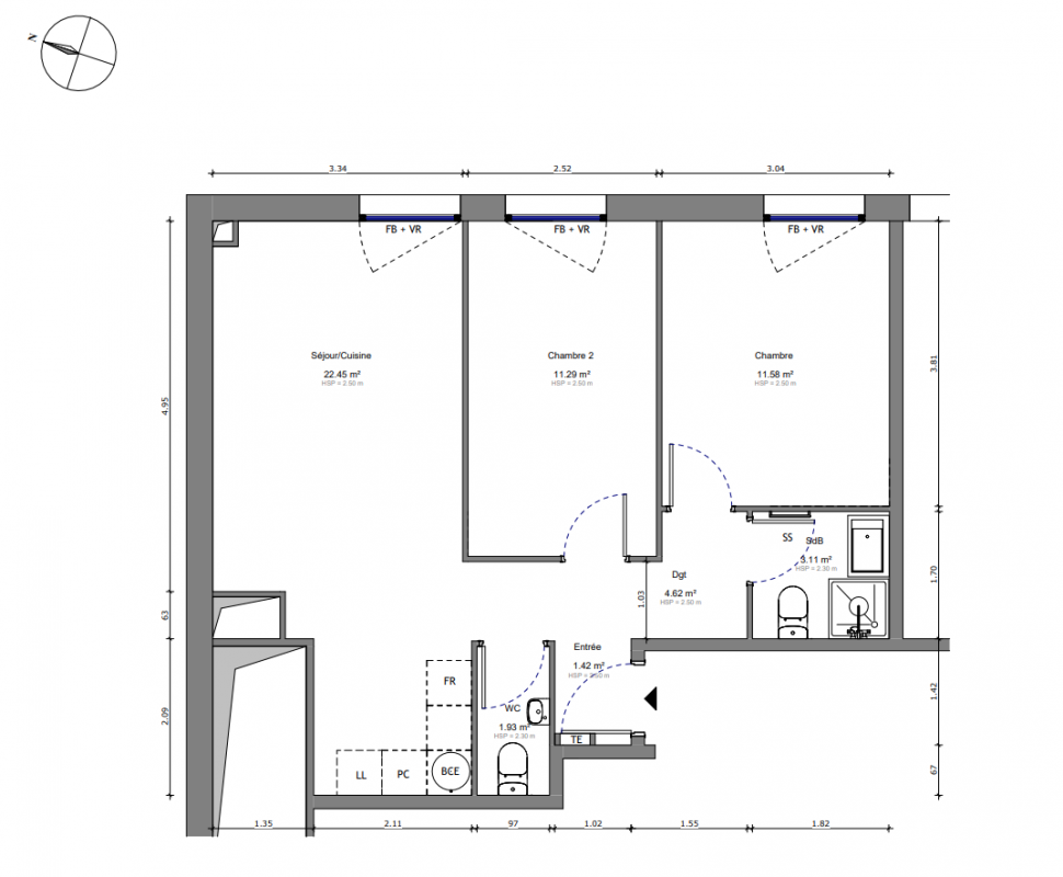 Plan du lot
